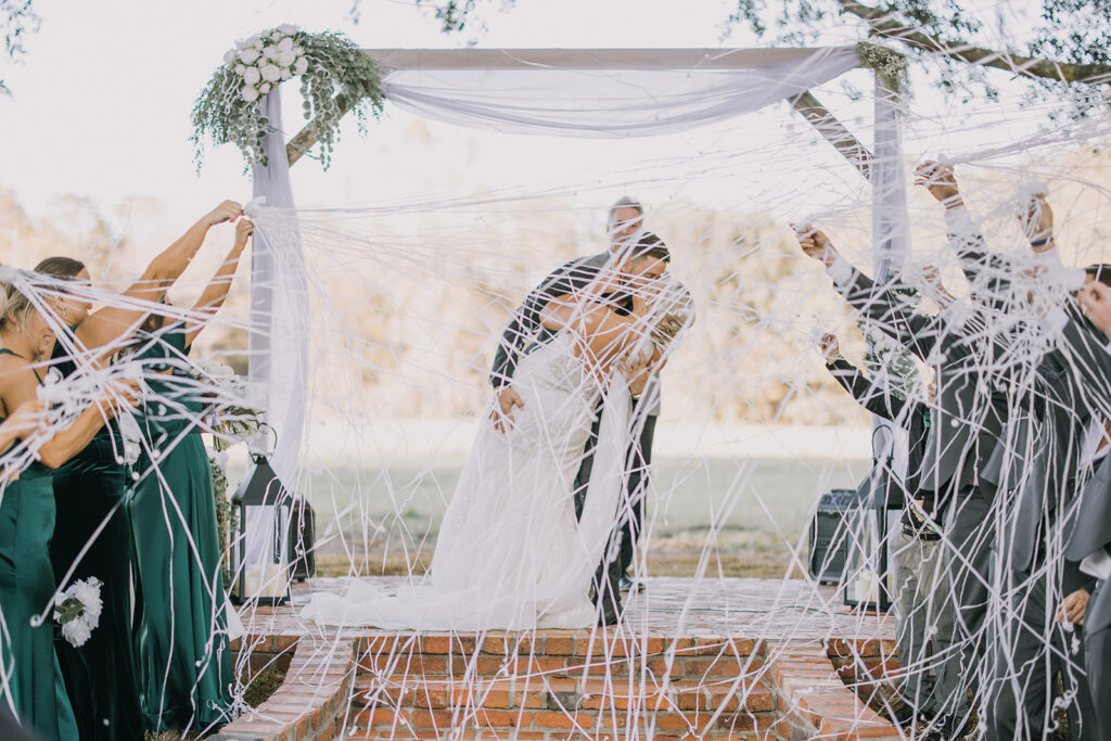 A Farm Wedding Ceremony Under the Pines at the Woodberry, FL