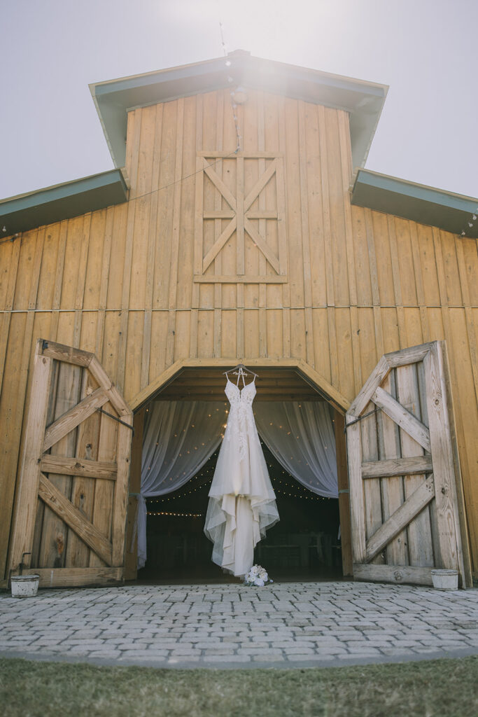 rustic farm exterior of Sowell Farms in Milton, FL, a Panhandle wedding venue